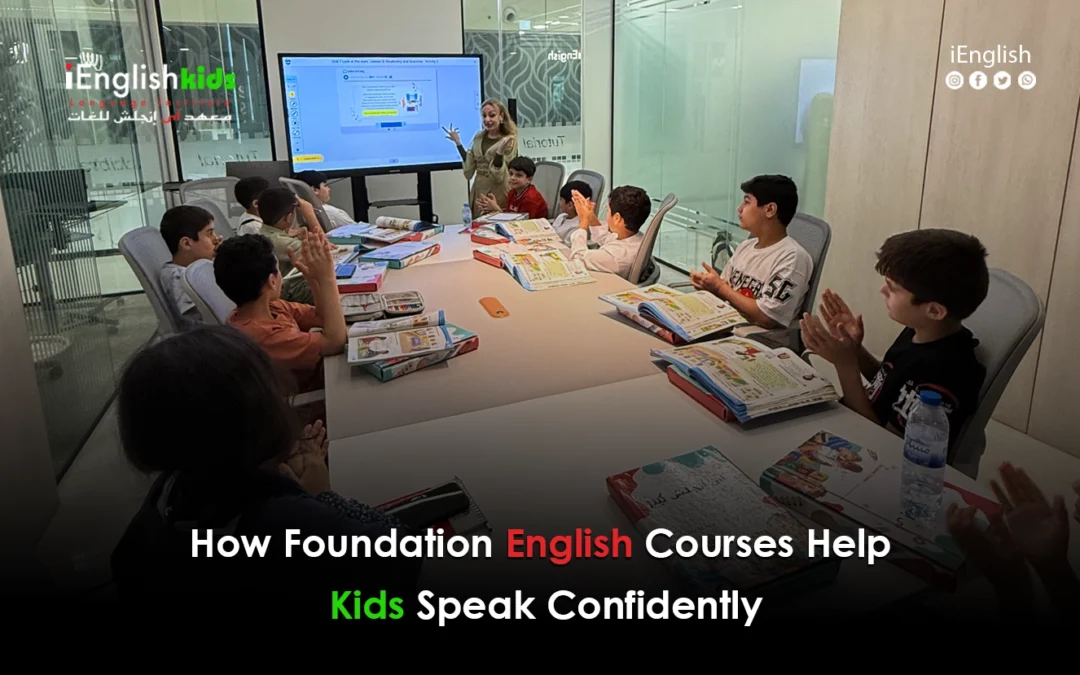 How Foundation English Courses Help Kids Speak Confidently