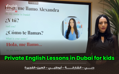 Private English Lessons in Dubai for Kids